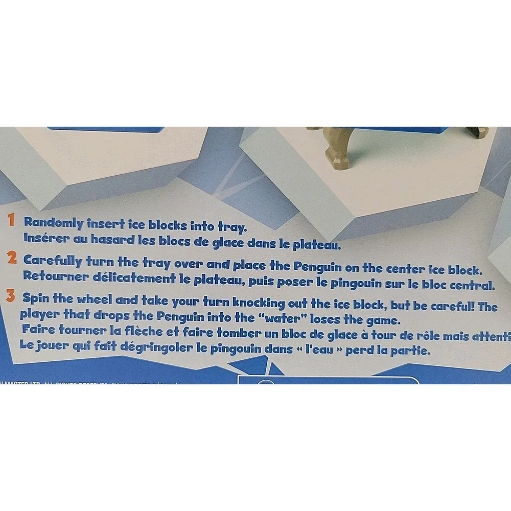 Protect the Penguin Game Jeu SpinMaster Board Game Ages 4+ Family Game Night